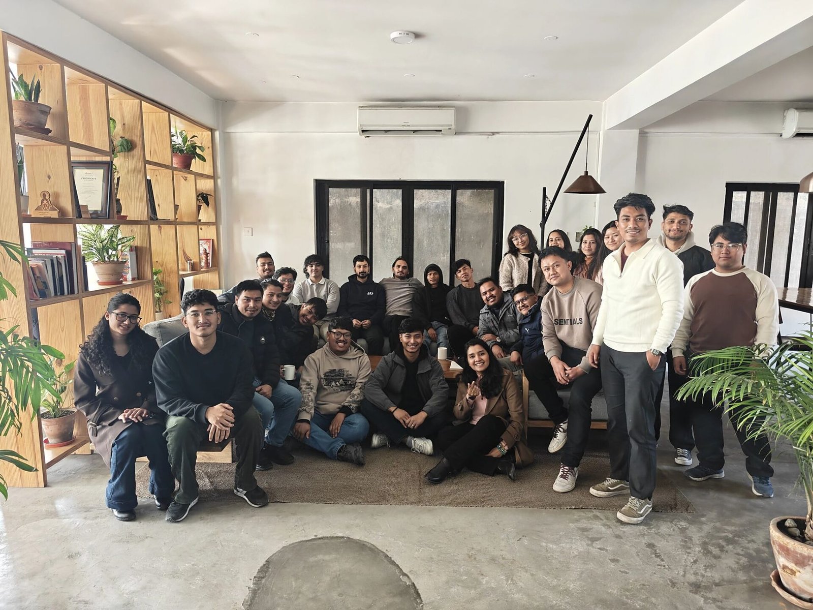 Outside Studio leadership training session