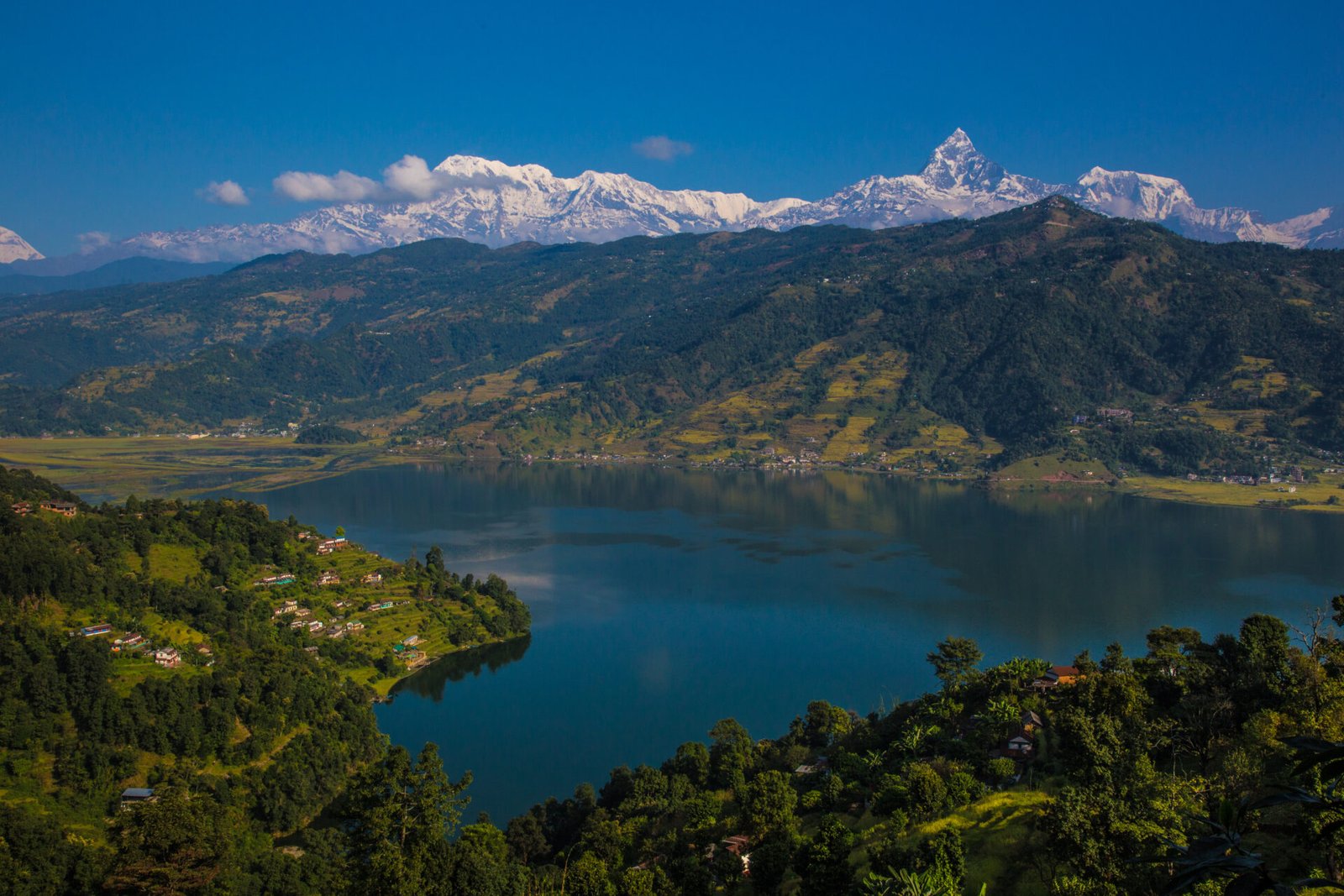 Phewa Lake, Pokhara, Nepal